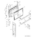 Diagram for 1 - Freezer Door