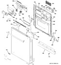 Diagram for 1 - Escutcheon & Door Assembly