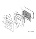 Diagram for 7 - Upper Oven Door