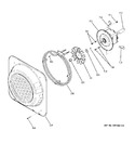 Diagram for 10 - Upper Oven Convection Fan