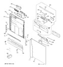 Diagram for 1 - Escutcheon & Door Assembly