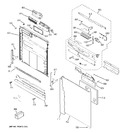 Diagram for 1 - Escutcheon & Door Assembly