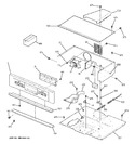 Diagram for 1 - Control Panel & Cooktop