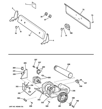 Diagram for DX4500GG0WW