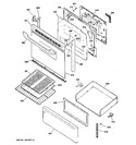 Diagram for 3 - Door & Drawer Parts