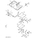 Diagram for 1 - Gas & Burner Parts