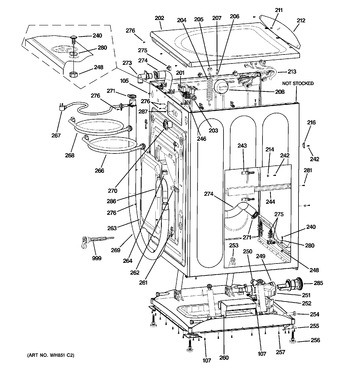 Diagram for WCVH6260H0WW