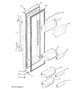 Diagram for GCE23LGTBFWW