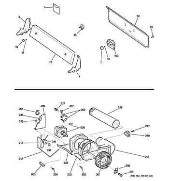 Diagram for DX2300GG1WW