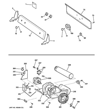 Diagram for DX4500EG1WW