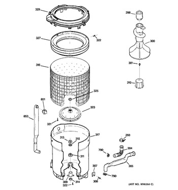 Diagram for GWSE5240H1WW