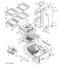 Diagram for 1 - Doors & Shelves