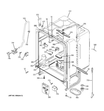 Diagram for EDW5100N10CC