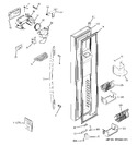 Diagram for 1 - Freezer Door