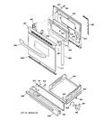 Diagram for 4 - Door & Drawer Parts