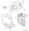 Diagram for 1 - Escutcheon & Door Assembly