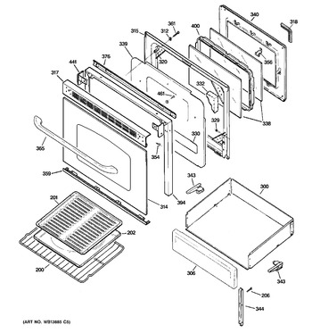 Diagram for JGBP36WEL2WW