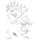 Diagram for 1 - Gas & Burner Parts