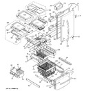 Diagram for 1 - Doors & Shelves