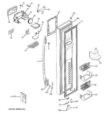 Diagram for PSF26NGTEWW