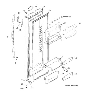 Diagram for PSF26NGTEWW