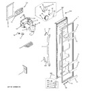 Diagram for 1 - Freezer Door