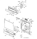 Diagram for 1 - Escutcheon & Door Assembly