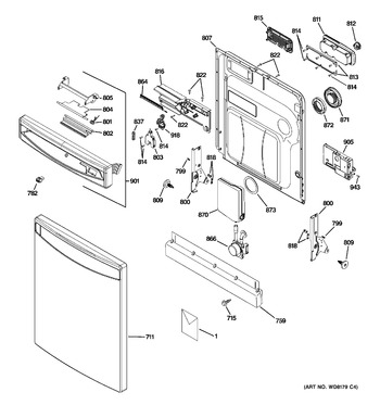 Diagram for PDW8600N00CC