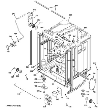 Diagram for PDW8900N00BB