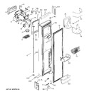 Diagram for 1 - Freezer Door