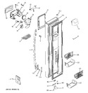 Diagram for 1 - Freezer Door