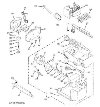 Diagram for PCF25NGWCWW