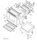 Diagram for 4 - Door & Drawer Parts