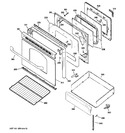 Diagram for 4 - Door & Drawer Parts