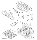 Diagram for 2 - Control Panel & Cooktop