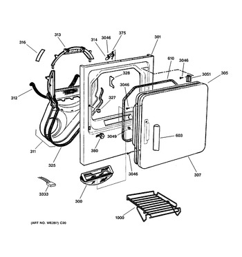 Diagram for DPSE592GA0WW