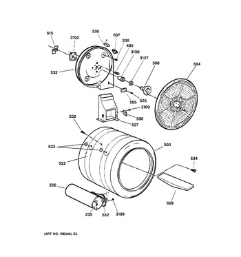 Diagram for DPSE592GA0WW