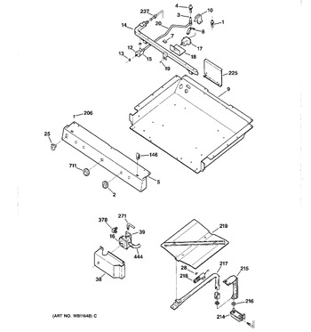 Diagram for JGBS23WEV1WW