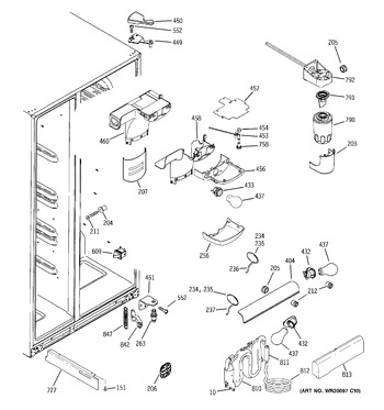 Diagram for GSF25KGWCBB