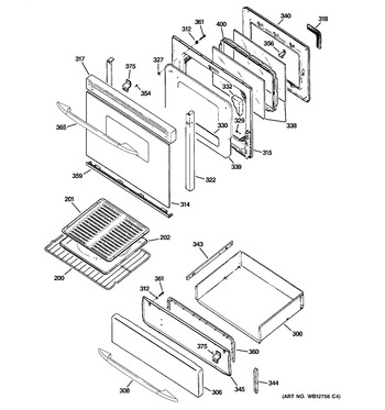 Diagram for JGB916WEK6WW