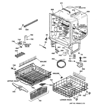 Diagram for EDW2050F02CC