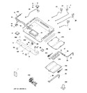 Diagram for 1 - Gas & Burner Parts