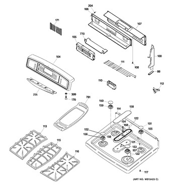 Diagram for JGB918CEK6CC