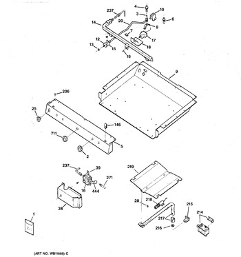 Diagram for JGBS23WEV4WW