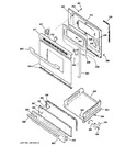 Diagram for 4 - Door & Drawer Parts