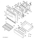 Diagram for 4 - Door & Drawer Parts