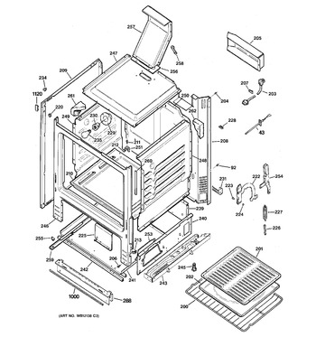 Diagram for JGBS24LEM1WW