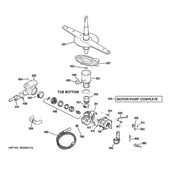 Diagram for GHDA350N10WW