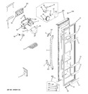 Diagram for 1 - Freezer Door