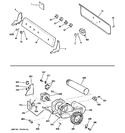 Diagram for 1 - Backsplash, Blower & Motor